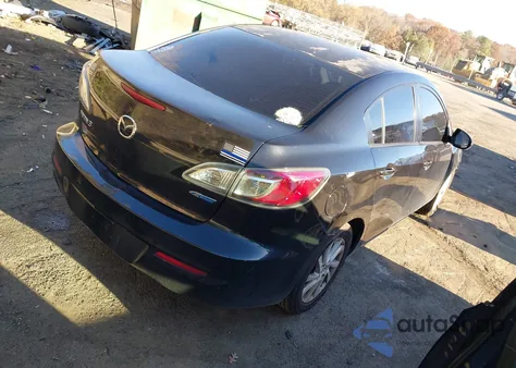 2012 Mazda Mazda3 I Touring z USA, uszkodzony, nr VIN JM1BL1V85C1633502